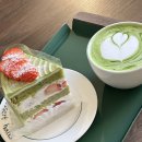 웨이브렛 | 울산 매곡 케이크 맛집 웨이브렛 카페 후기 (피스타치오 추천)