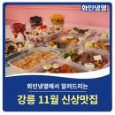 강릉 11월신상맛집