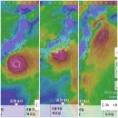 美GFS"12호 산산, 일본 중북부 관통후 훗카이도行/뒤이어 생길 13호 야기도 日으로 향할 듯" 이미지