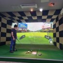 악어 스크린 골프 이미지