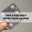 반동 | 임신 31주차_자궁수축 조기진통 입원후기-3(아달라트 부작용,라보파 반동수축)