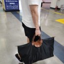 [롱샴 르플리아쥬 트래블백 구매 및 실사용 후기] &amp; 롱샴 현대백화점 무역센터점, 롯데백화점 잠실점...