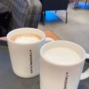 세븐일레븐 부산화명코오롱점 | 투썸 플레이스 구운 밤 라떼 겨울 신메뉴 맛보기