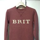 (판매완료) BURBERRY BRIT / BRIT 로고 기모 맨투맨 / S 이미지