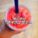 익산역 | 이디야커피 익산역서부점 생과일 수박주스 추천! 여름 배달 내돈내산 후기