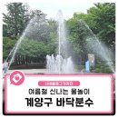 학마을공원 바닥분수 이미지