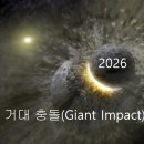 정면충돌을 준비하라 2026년 특명 (정동희 뷰 : 「Giant Impact」) 세계관의 대충돌 … 서양식 카렌다 기준으로 2026년 이미지