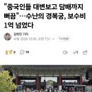 "중국인들 대변보고 담배까지 뻐끔"…수난의 경복궁, 보수비 1억 넘었다 이미지