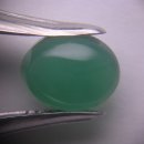 보석감정산업기사 시험스톤 - 91. 염색 녹색 칼세도니(Dyed Green Chalcedony) 이미지