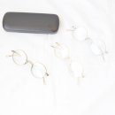 둥근안경 이미지