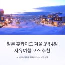 도산카월드 | 일본 홋카이도 겨울 3박 4일 자유여행 코스 추천해요