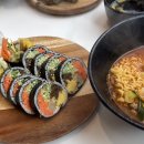 행복한 꼬마김밥&해장라면 | 천안 불당동 맛집 건강한 김밥 | 아이랑 점심 우삼겹라면 &amp; 꼬마김밥