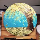 아크릴 나이프화 | 알파 백드롭 페인팅 DIY 키트 체험 후기(셀프 아크릴 나이프화 추천)