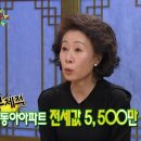 [황금] 윤여정이 밝힌 이혼위자료 일화 이미지