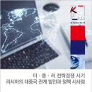 영상보고서: 미·중·러 간 ‘힘의 역사’⋯이들의 전략적 삼각함수 완벽 정리📐 KIEP 2023-08-14 이미지