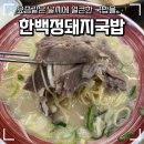 [김해] 한백정돼지국밥 후기김해 내외동 맛집 추천 김해 돼지국밥 맛집 내외동 점심 맛집