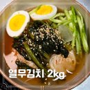 전라도밥상 | 더워질 때 생각나는 전라도 국산 열무 김치 국수 추천 석이네밥상 주문 후기