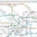 서울 지하철 노선도 크게보기 이미지