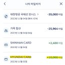 030-2 | 현대카드 대한항공카드030 실사용 후기-마일리지 긴급적립 한도 축소(feat.애플페이)
