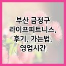 장산중학교 사거리 | 부산 금정구 라이프피트니스, 후기, 가는법, 영업시간