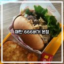 666버거 | 매탄동 혼밥 배달 추천 666버거｜갈릭붐 세트+초코츄러스 솔직후기