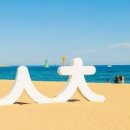 강원도 속초여행 가볼만한곳 속초해수욕장과 만석닭강정 본점 이미지