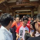 홍성천 복개 주차장 이미지