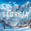 Winter Georgia 4K - 장엄한 눈 덮인 봉우리와 매력적인 마을이 있는 겨울 원더랜드 이미지