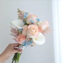 비비안나 | [w16] 본식부케_스윗비비안나 내돈내산 후기(디즈니부케, 코튼캔디부케)