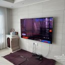 수원역푸르지오더스마트 삼성 77인치 OLED TV 선정리