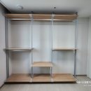 한양수자인평촌리버뷰 | 안양드레스룸 한양수자인평촌리버뷰 맞춤시스템행거 1자 옷장