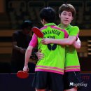 정상은(삼성생명·27)-장우진(미래에셋대우·22) 조가 ITTF 월드투어 2017 코리아오픈 남자복식 우승 이미지