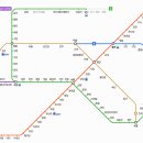 광주·대전·대구·부산광역시 지하철 노선도 비교.jpg 이미지