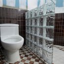 대성헤어샵 - 수성구 | 대구 인테리어 | 헤어샵 화장실 유리블럭 파티션 시공 후기 '고급스러운 공간을 완성하다'