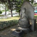 안성공원석불좌상 이미지