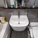 수락리버시티4단지경로당 | 노원구 세면기교체 - 상계동 수락리버시티4단지아파트 욕실 대림 세면대교체비용 (대림바스 CL384)