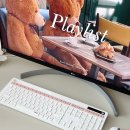 아이노트 무소음 멀티페어링 블루투스 키보드 마우스세트 KM708RB