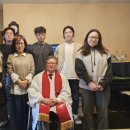 After baptized, with Church members 이미지