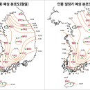 2011년 첫단풍 시기와 단풍절정 분포도| 이미지