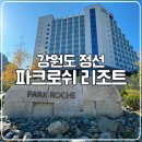 (주)웰니스피트 | 강원도 정선 파크로쉬 리조트앤웰니스 숙암트윈 두타산뷰 후기