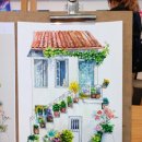 직장인들을 위한 어반스케치 이미지