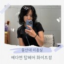 대학로탑컨설팅 | 울산대 미용실 톤다운염색 예다연탑헤어 화이트점