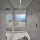 도안 휴먼시아6단지 | 🏡 신천휴먼시아 6단지 현관 중문 시공 후기 비대칭 양개도어 + 모루유리 조합🕊️by.월드중문하우스