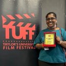 Congratulations to Khesshen A/L Mahendran-Taylor's University Film Festival 이미지