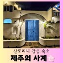 제주의사계 | (제주 여행) 제주 산토리니 감성 숙소 &#34;제주의 사계&#34; 즐거운 방문 후기