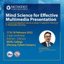 Mind Science for Effective Multimedia Presentation :17 & 18 Feb. 2022. 이미지