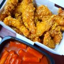 교촌치킨 교촌신메뉴 교촌옥수수통안심+국물맵떡s 후기