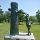 김유정 문학비 이미지