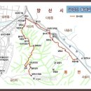 금정산 둘레길(1-9코스)안내도 이미지