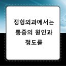 성모에이치마취통증의학과의원 | 정형외과에서는 통증의 원인과 정도를